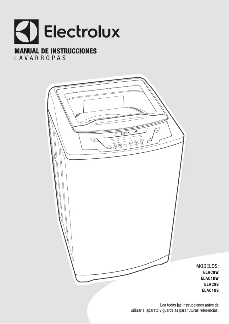 Imagen de la primera página del manual del dispositivo ELAC10W