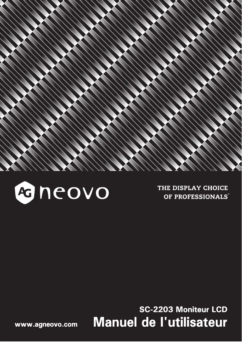 Imagen de la primera página del manual del dispositivo SC-2203