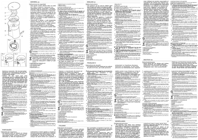 Página 1 del manual Manual de usuario Solac Citro EX6157