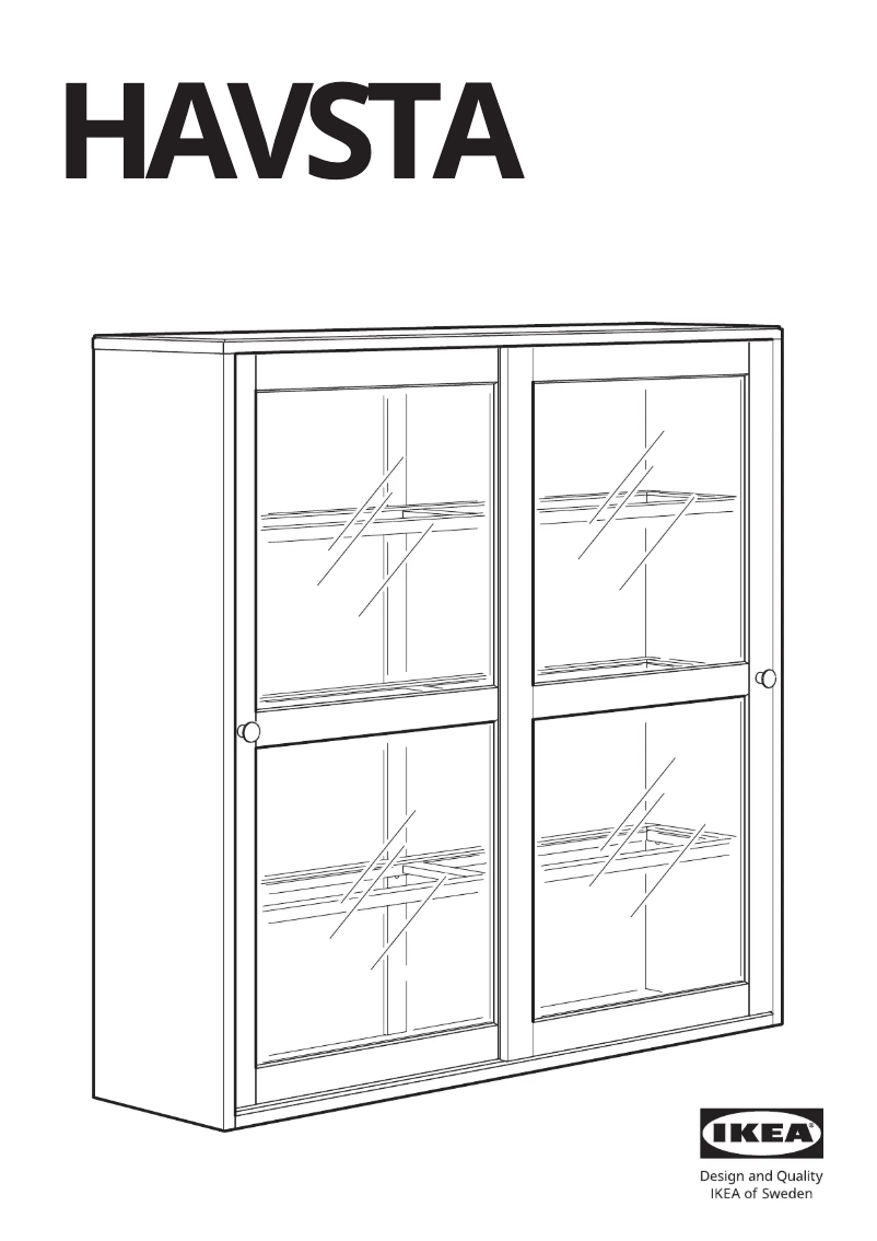 Imagen de la primera página del manual del dispositivo HAVSTA 503.910.44