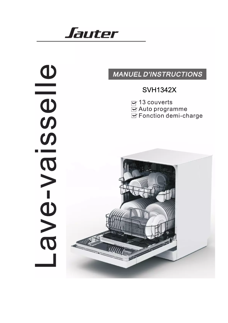 Página 1 del manual Manual de usuario Sauter SVH1342X