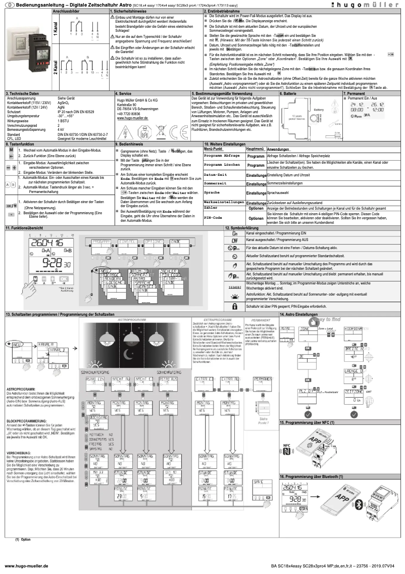 Página 1 del manual Manual de usuario Paladin 23321
