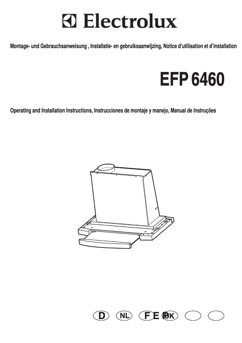 Página 1 del manual Manual de usuario Electrolux eft6460x