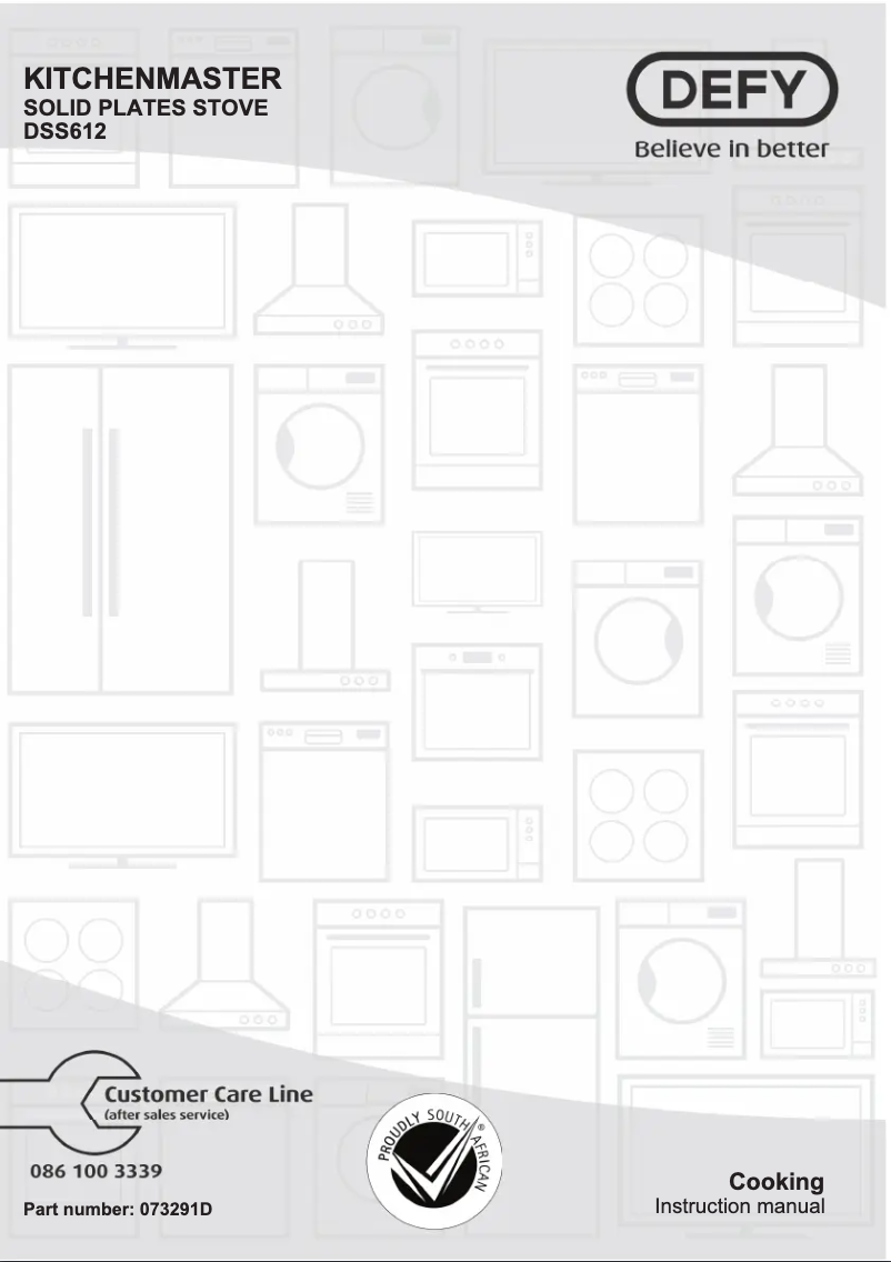 Imagen de la primera página del manual del dispositivo DSS612