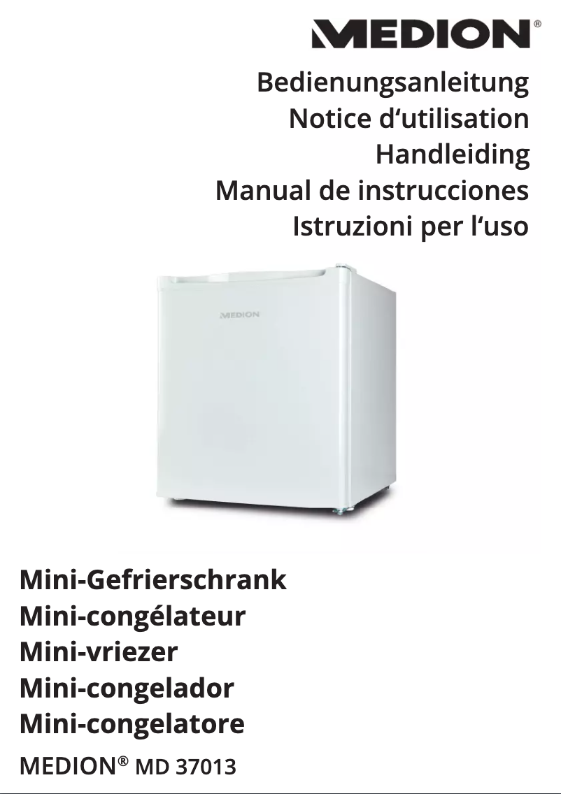 Página 1 del manual Manual de usuario Medion MD 37013