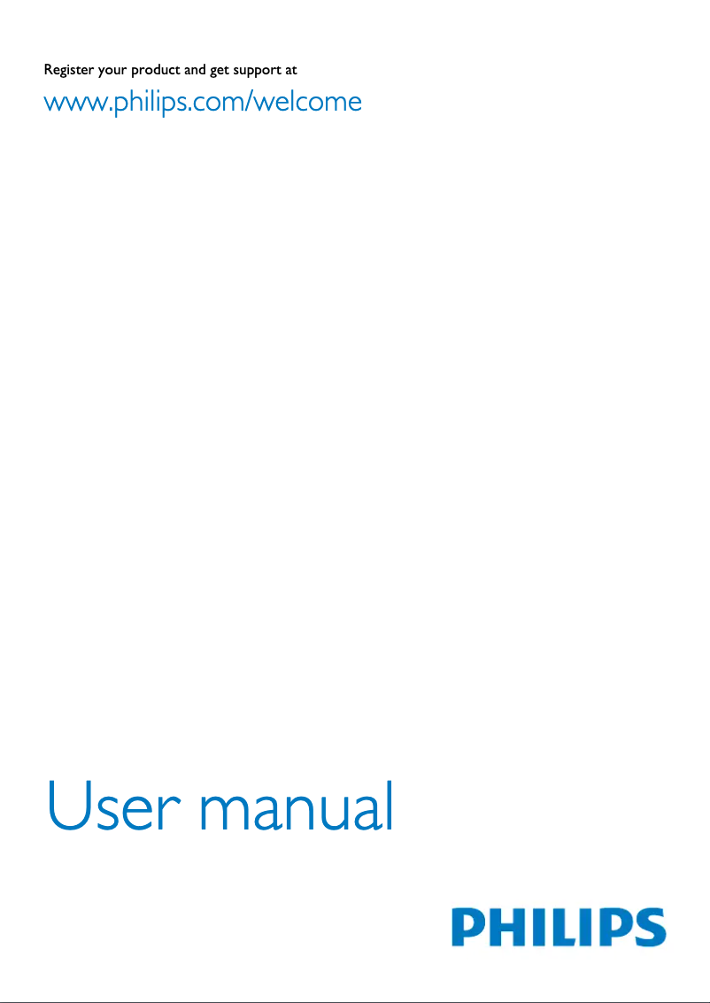 Página 1 del manual Manual de usuario Philips AW9000 Duo