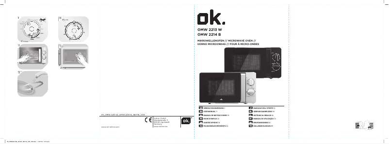 Página 1 del manual Manual de usuario OK OMW 2214 B