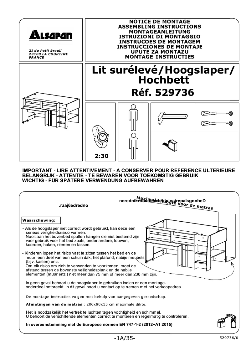 Página nº 1 - Manual de usuario Leen Bakker Levi