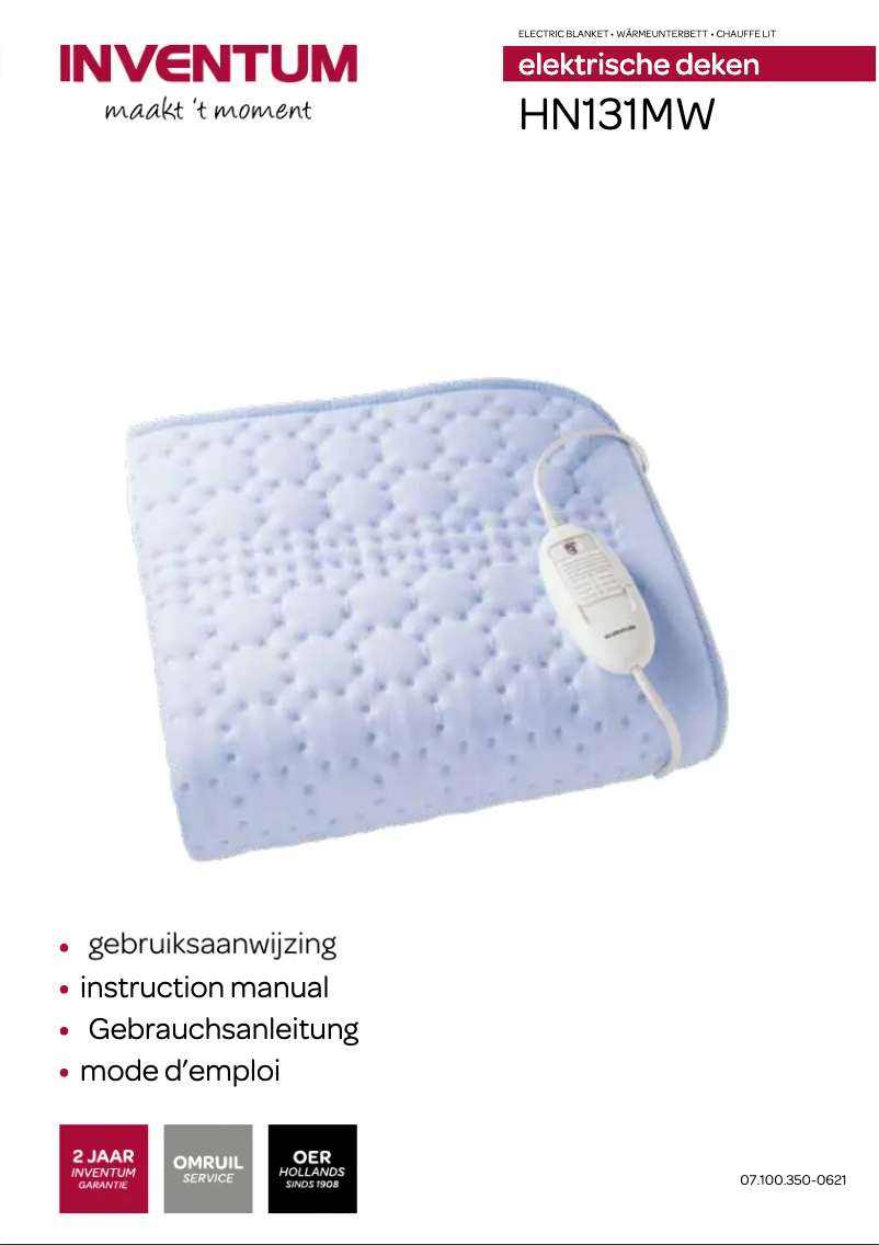 Página 1 del manual Manual de usuario Inventum HN131MW