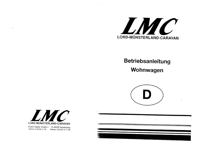 Imagen de la primera página del manual del dispositivo Dominant 520 (1991)