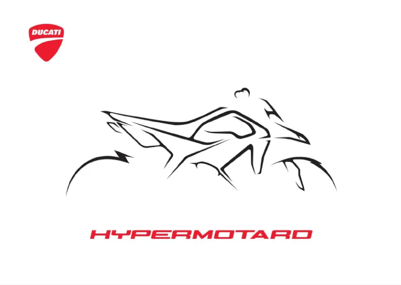 Imagen de la primera página del manual del dispositivo Hypermotard 950 SP (2022)
