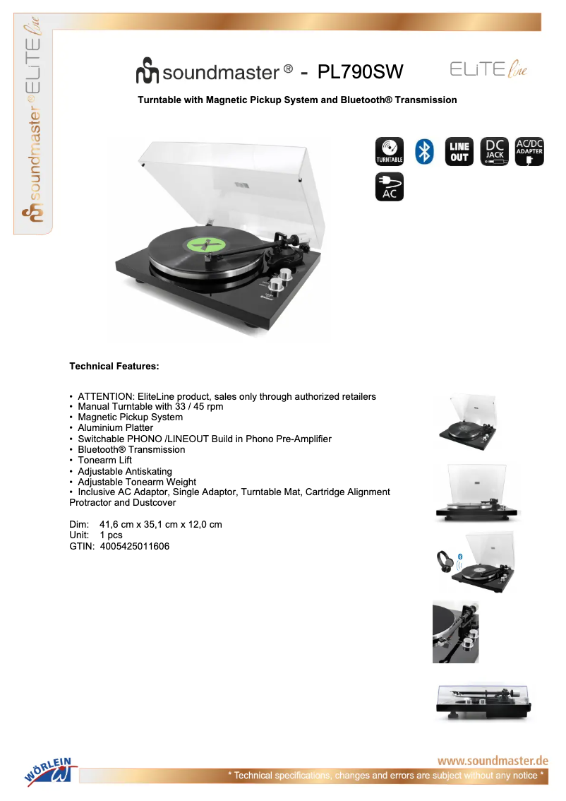 Imagen de la primera página del manual del dispositivo PL790