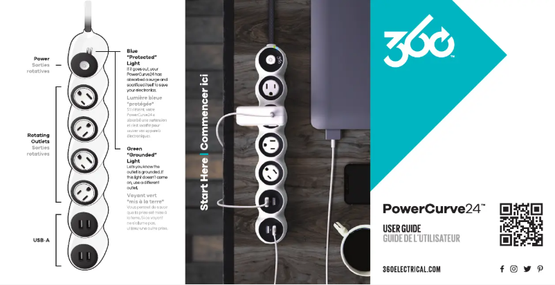 Página 1 del manual Manual de usuario 360 Electrical PowerCurve24