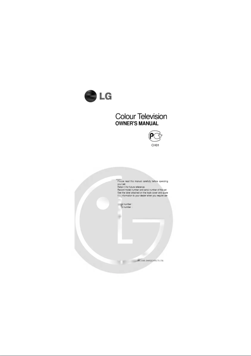 Imagen de la primera página del manual del dispositivo CF-20J3RG