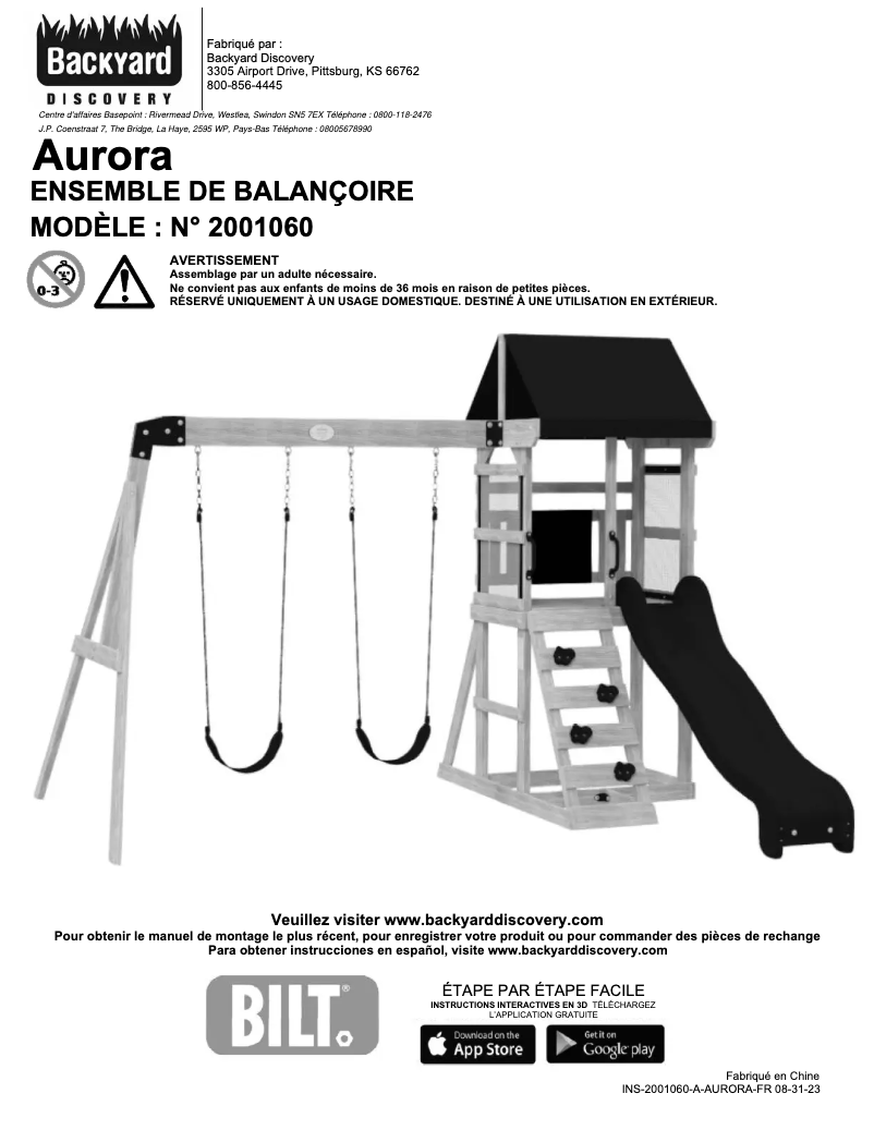 Imagen de la primera página del manual del dispositivo Aurora