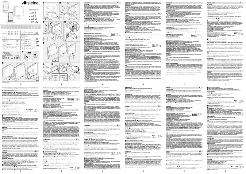 Imagen de la primera página del manual del dispositivo L 22 S