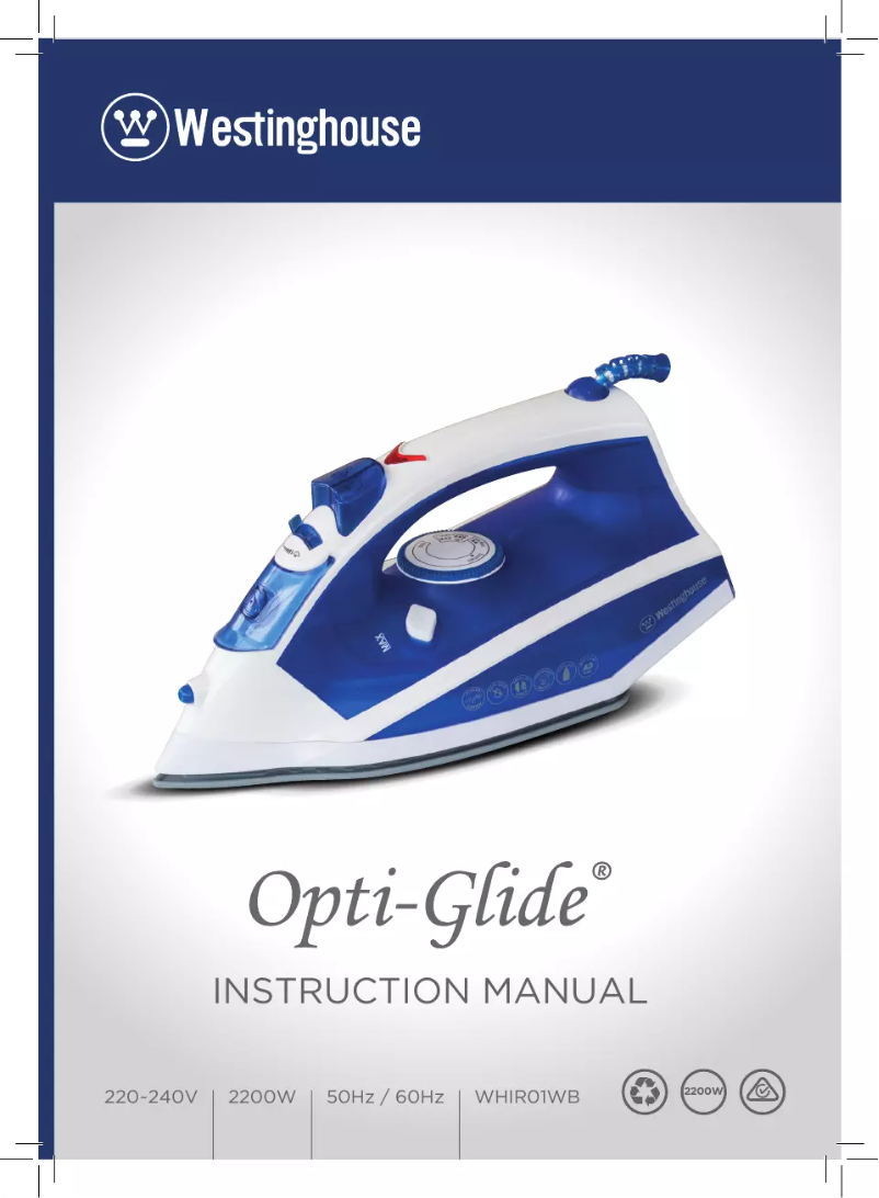 Imagen de la primera página del manual del dispositivo WHIR01WB