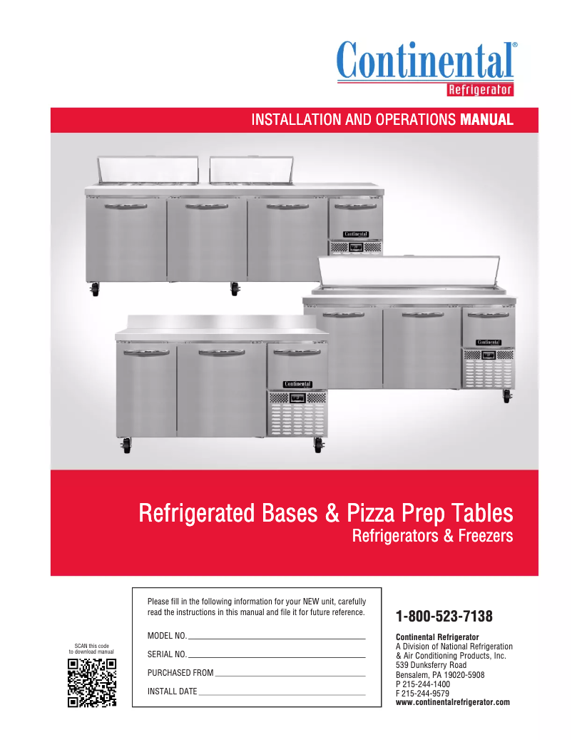 Imagen de la primera página del manual del dispositivo PA60N