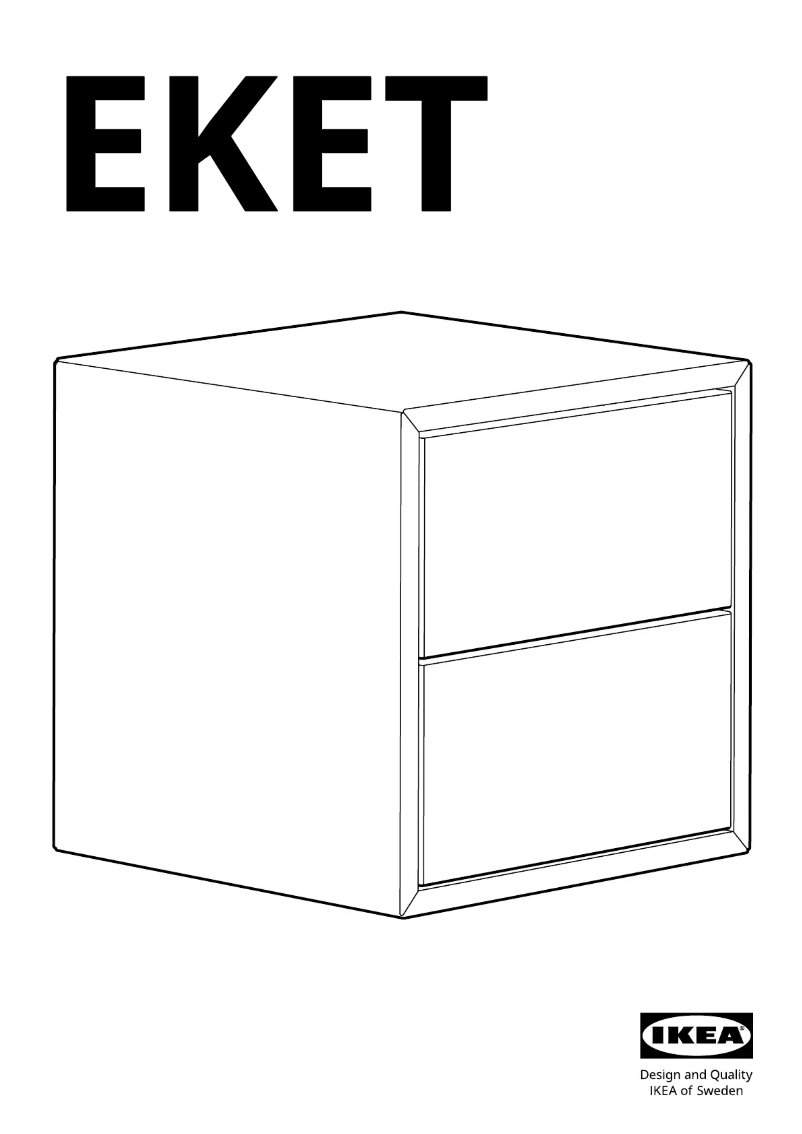 Página 1 del manual Manual de usuario Ikea EKET 304.289.20