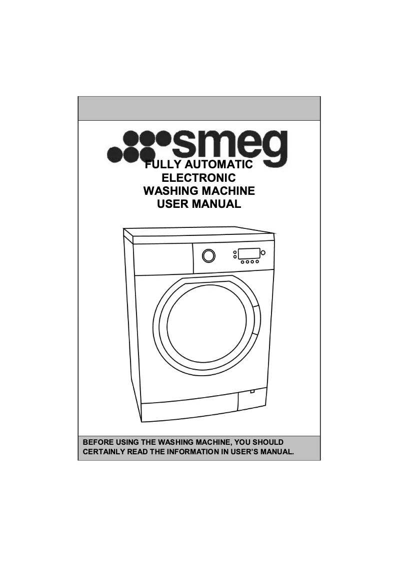 Página 1 del manual Manual de usuario Smeg LBW109E