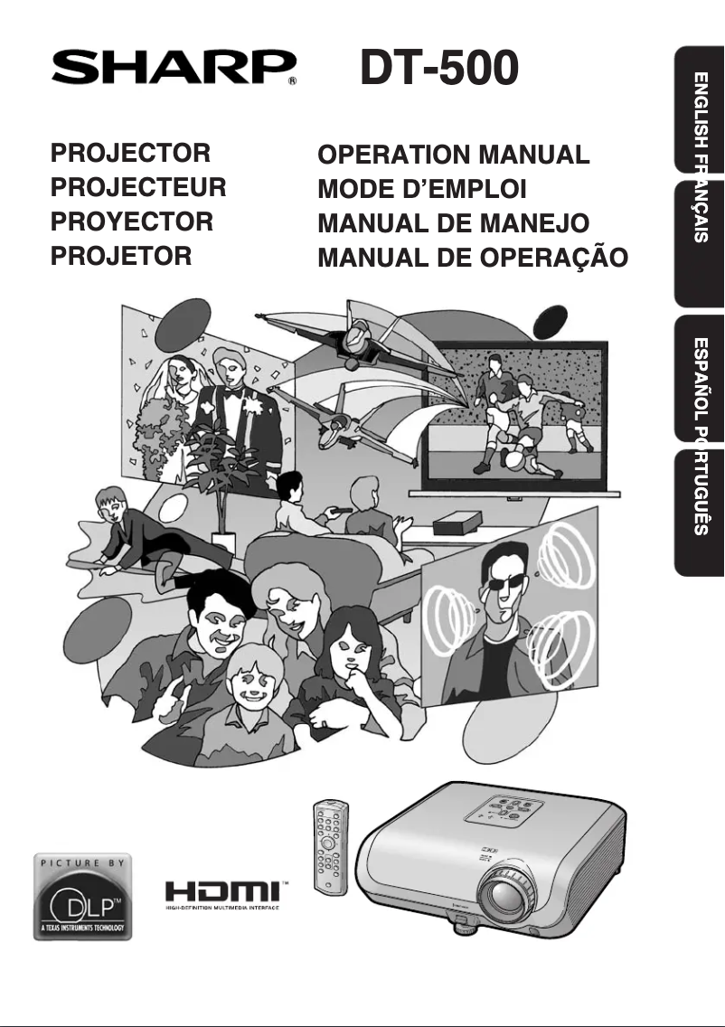 Imagen de la primera página del manual del dispositivo DT-500
