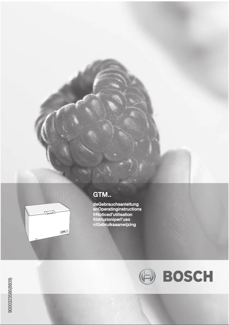 Página 1 del manual Manual de usuario Bosch GTM30A00GB