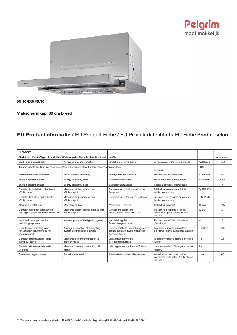 Imagen de la primera página del manual del dispositivo SLK685RVS