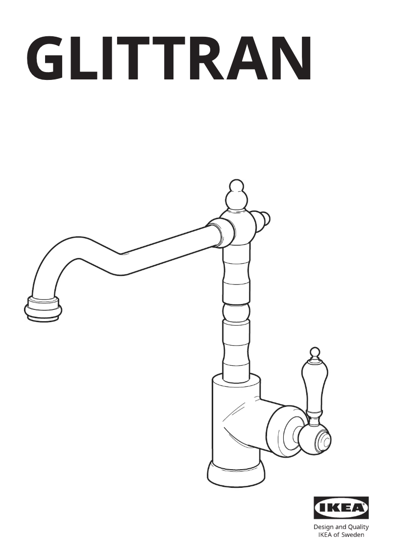 Imagen de la primera página del manual del dispositivo GLITTRAN