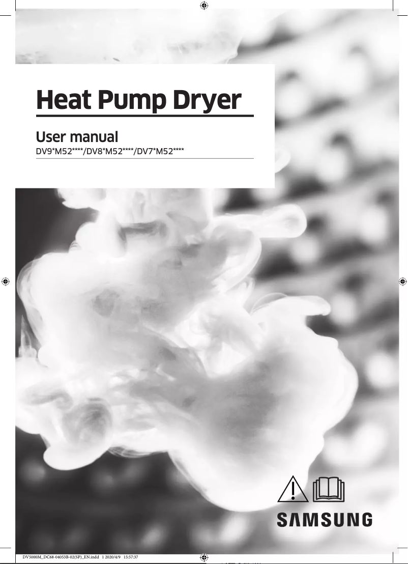 Página 1 del manual Manual de usuario Samsung DV70M5210KW