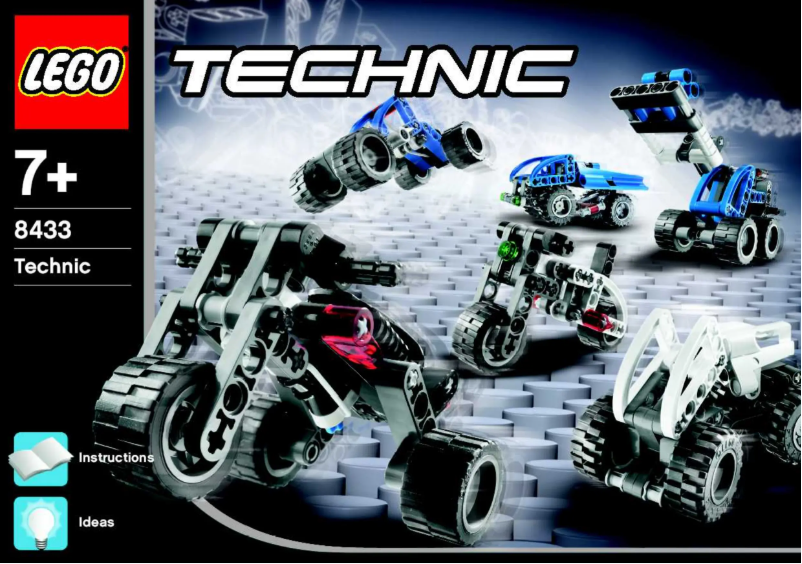 Página 1 del manual Manual de usuario Lego Technic 8433