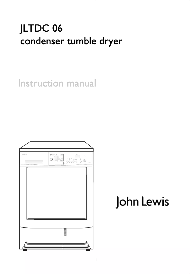Imagen de la primera página del manual del dispositivo JLTDC 06
