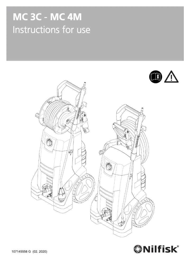 Página nº 1 - Manual de usuario Nilfisk MC 4