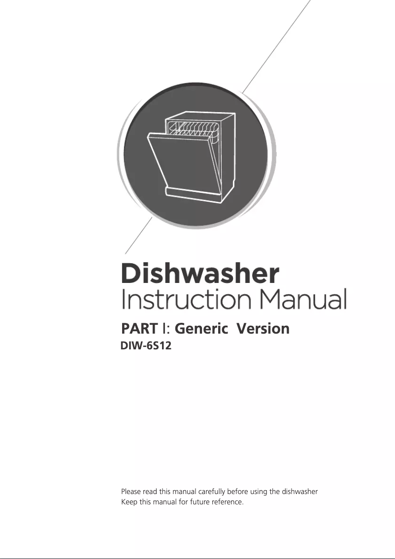 Página 1 del manual Manual de usuario Infiniton DIW-6W12