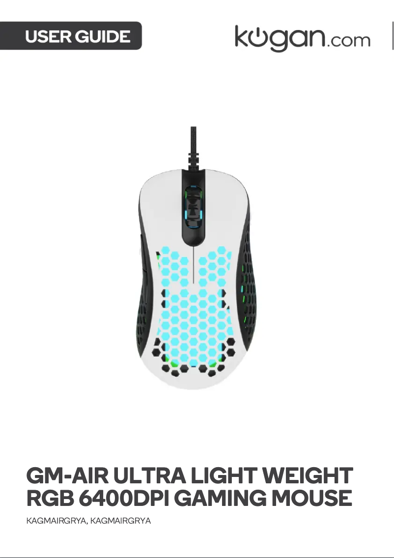 Página 1 del manual Manual de usuario Kogan KAGMAIRGRYA