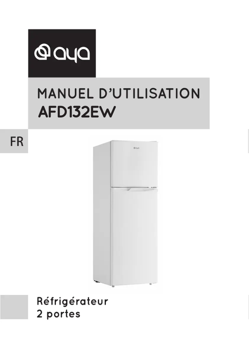 Página 1 del manual Manual de usuario AYA AFD132EW