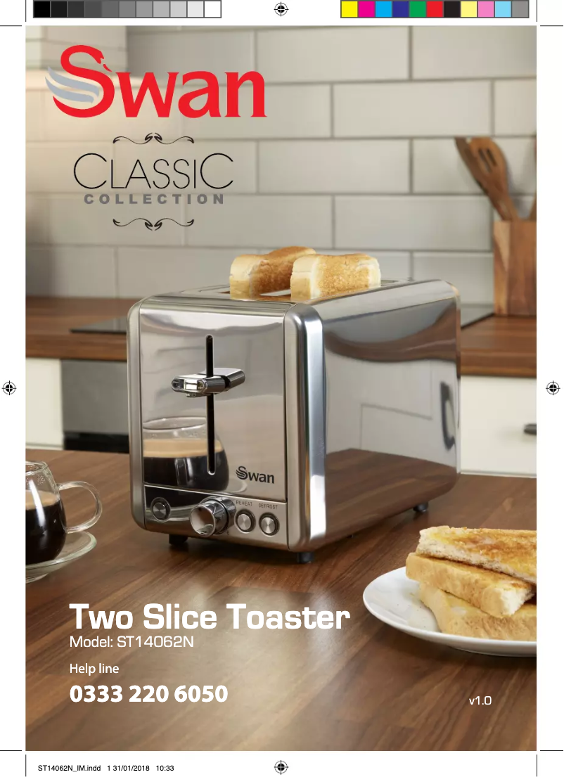 Imagen de la primera página del manual del dispositivo ST14062N