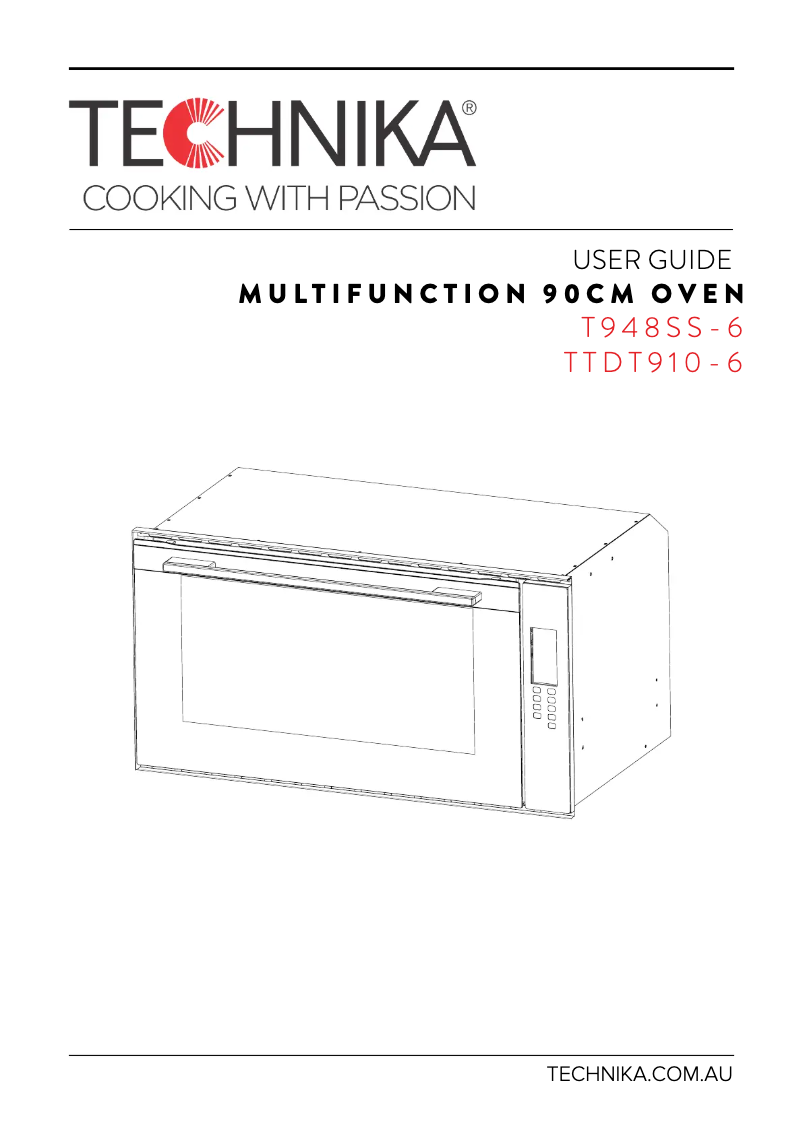 Página 1 del manual Manual de usuario Technika TTDT910-6