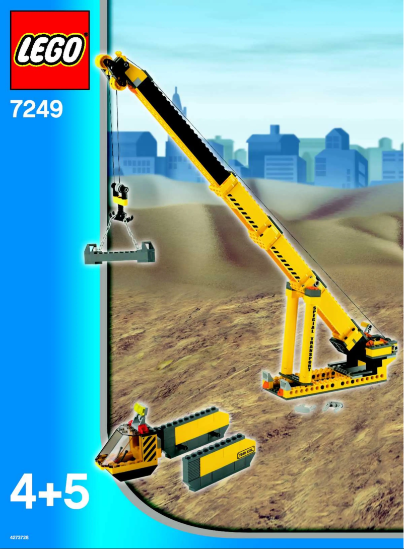 Página 1 del manual Manual de usuario Lego City 7249