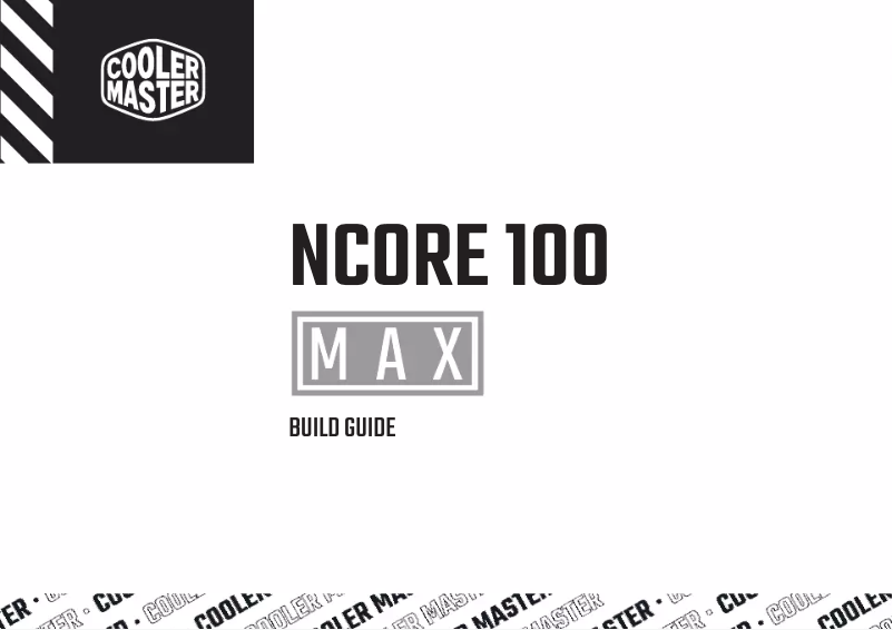 Página 1 del manual Manual de usuario Cooler Master NCORE 100 MAX