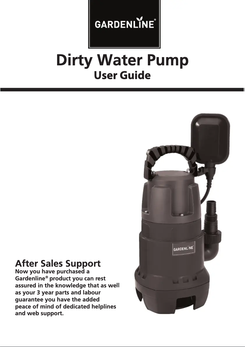 Imagen de la primera página del manual del dispositivo BG-DP 7835