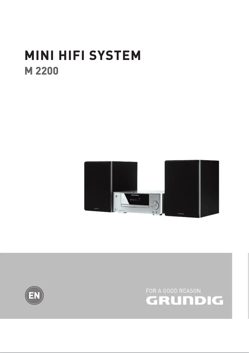 Página 1 del manual Manual de usuario Grundig M2200