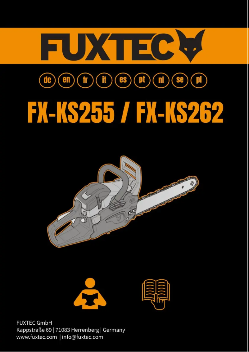 Página 1 del manual Manual de usuario Fuxtec FX-KS262