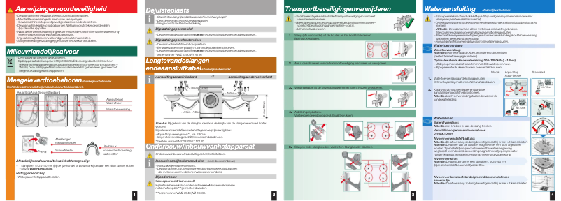 Imagen de la primera página del manual del dispositivo WAS28341