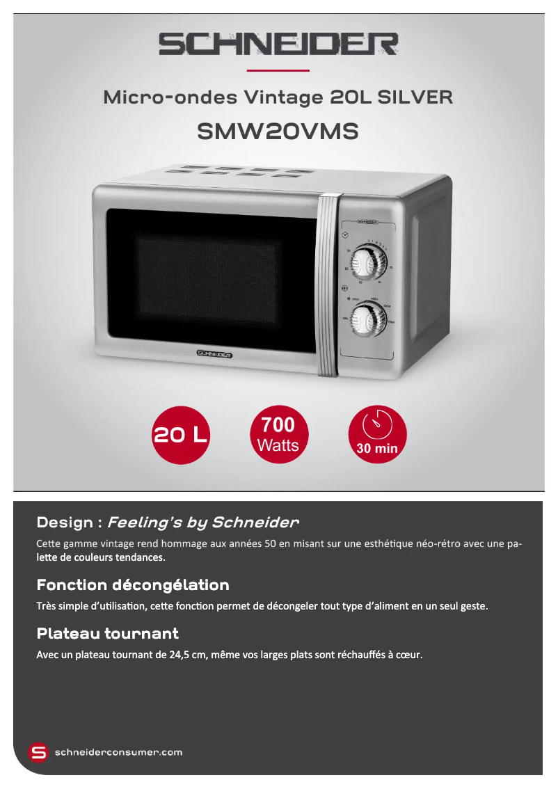 Imagen de la primera página del manual del dispositivo SMW20VMS