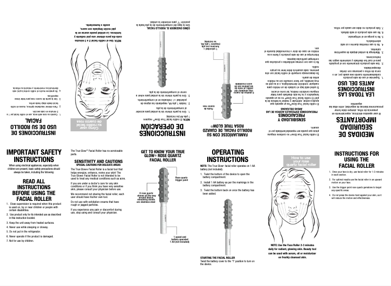 Imagen de la primera página del manual del dispositivo FR1