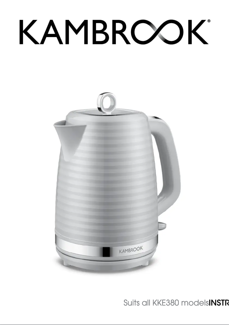 Imagen de la primera página del manual del dispositivo KKE380