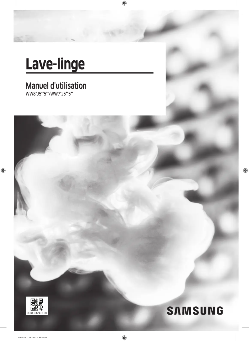 Página 1 del manual Manual de usuario Samsung WW70J5555FW