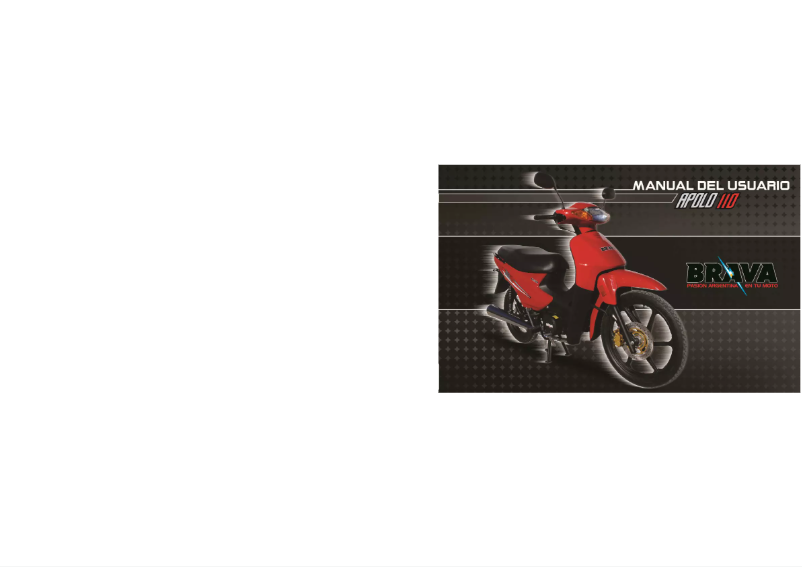 Imagen de la primera página del manual del dispositivo Apollo 110