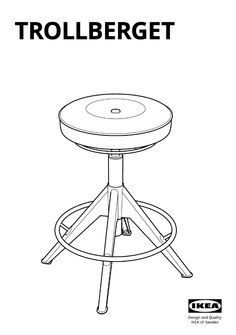 Imagen de la primera página del manual del dispositivo TROLLBERGET 803.882.57