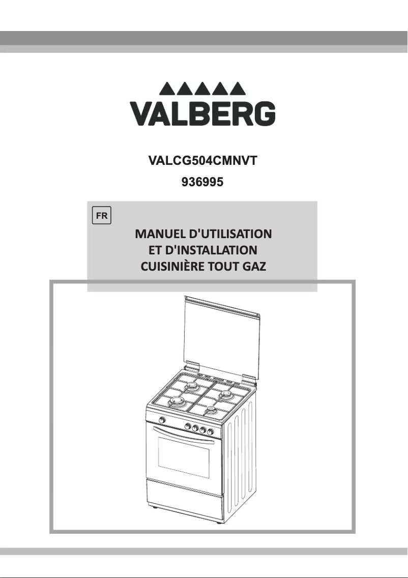 Imagen de la primera página del manual del dispositivo VALCG504CMNVT